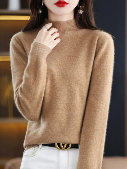 Suéter de Mujer con Cuello Alto | Corte Elegante