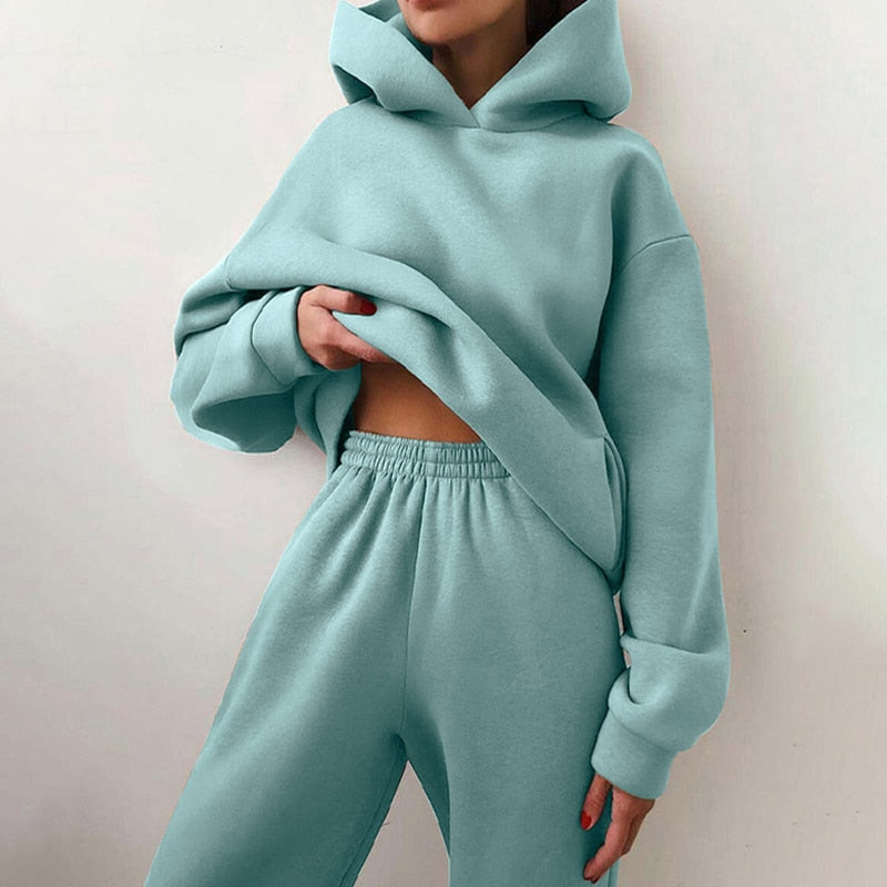 Conjunto Deportivo de Mujer | Sudadera con Capucha