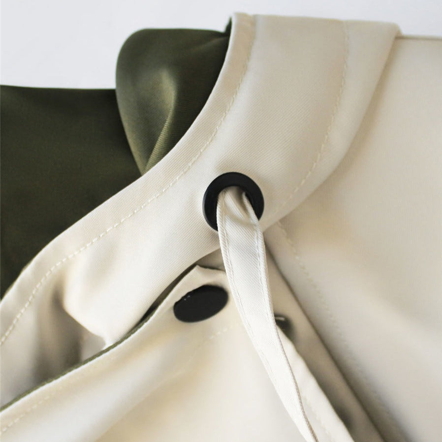 Chaqueta con Capucha de Mujer | Corte Oversize