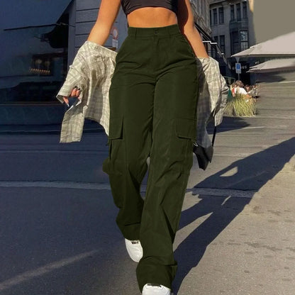 Pantalones Cargo de Mujer | Tiro Alto