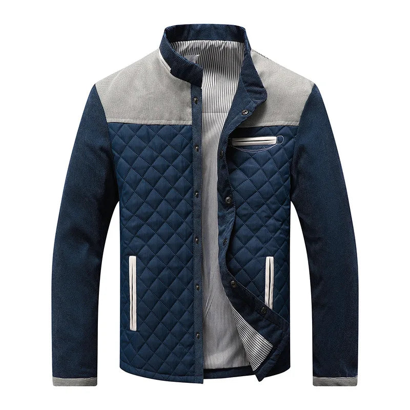 Chaqueta Acolchada de Hombre de Media Estación | Corte Clásico