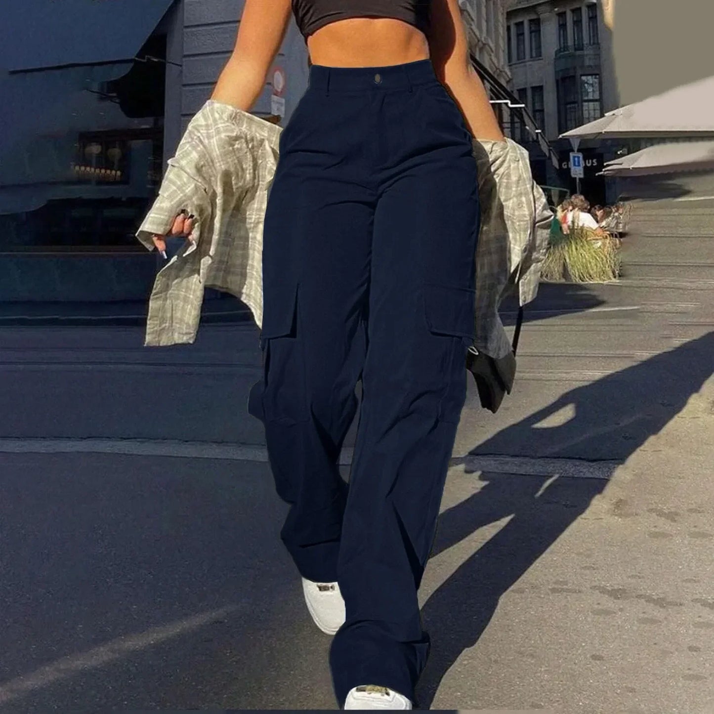 Pantalones Cargo de Mujer | Tiro Alto