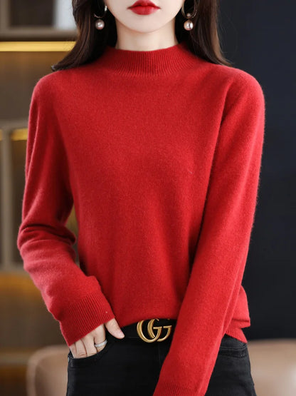 Suéter de Mujer con Cuello Alto | Corte Elegante