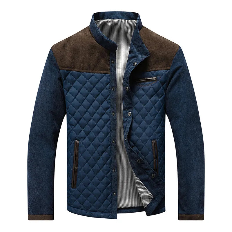 Chaqueta Acolchada de Hombre de Media Estación | Corte Clásico
