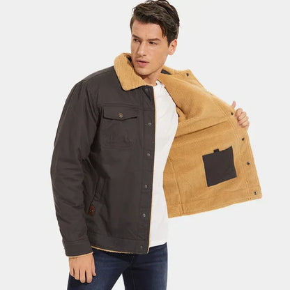Chaqueta de Invierno de Hombre | Forro Polar