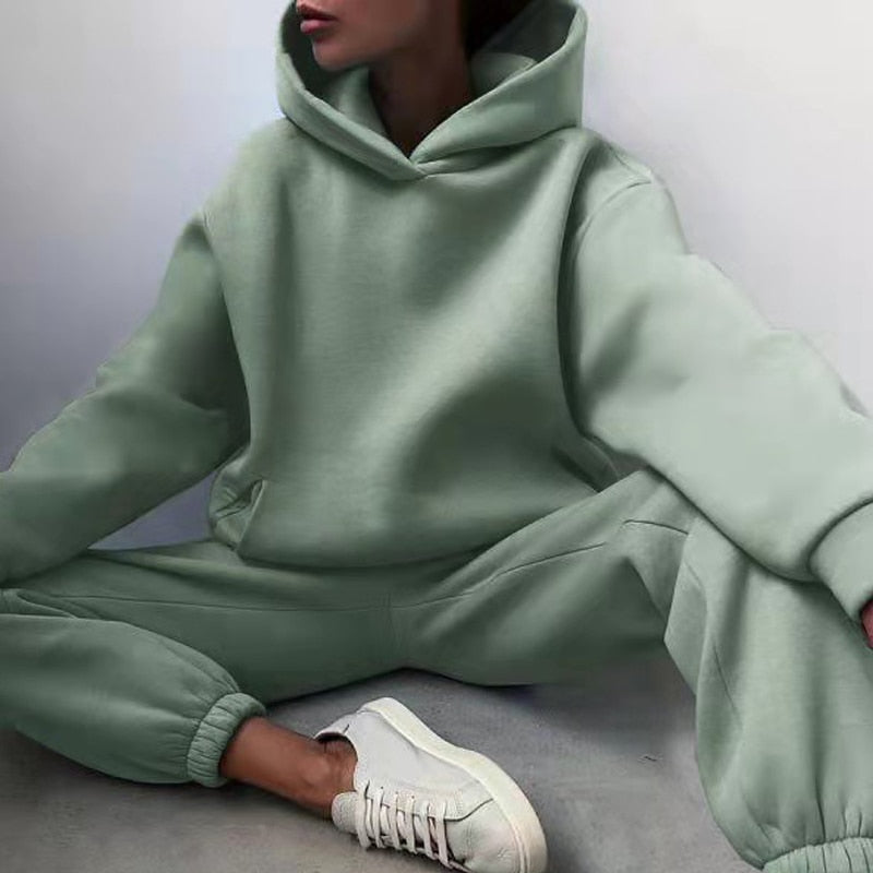 Conjunto Deportivo de Mujer | Sudadera con Capucha
