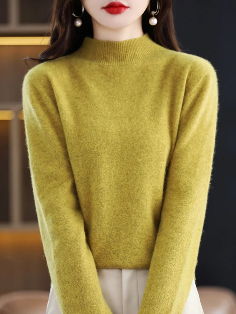 Suéter de Mujer con Cuello Alto | Corte Elegante