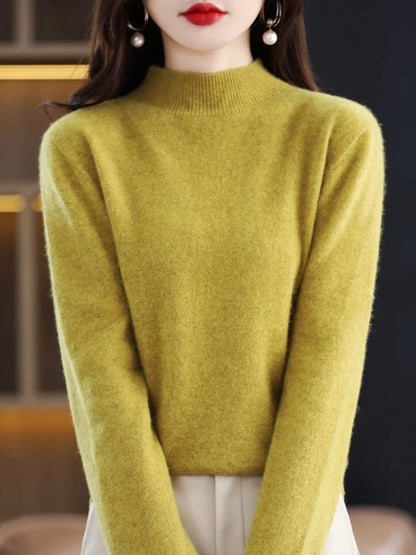 Suéter de Mujer con Cuello Alto | Corte Elegante