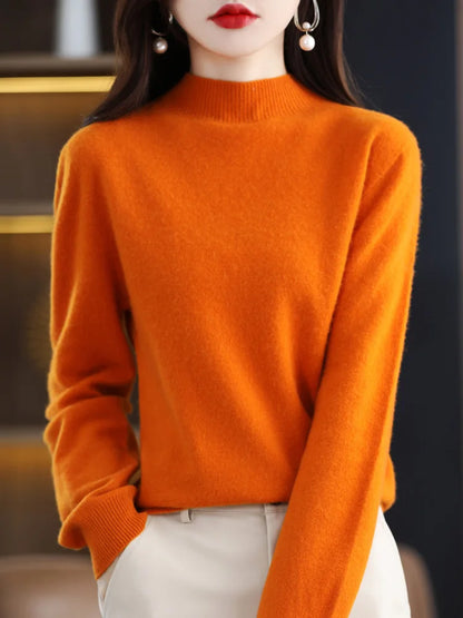 Suéter de Mujer con Cuello Alto | Corte Elegante