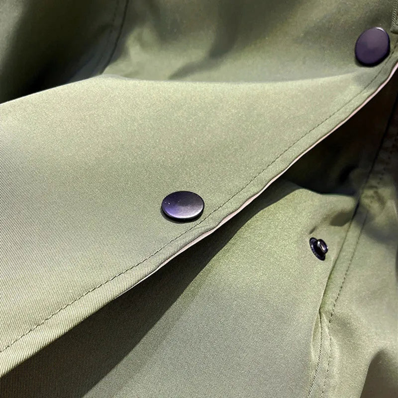 Chaqueta con Capucha de Mujer | Corte Oversize