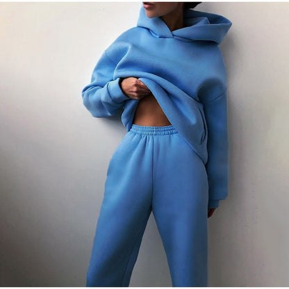 Conjunto Deportivo de Mujer | Sudadera con Capucha