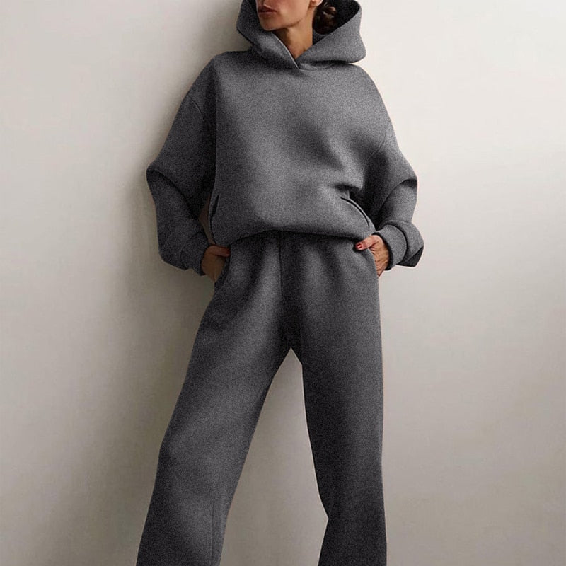 Conjunto Deportivo de Mujer | Sudadera con Capucha