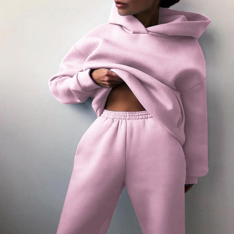 Conjunto Deportivo de Mujer | Sudadera con Capucha