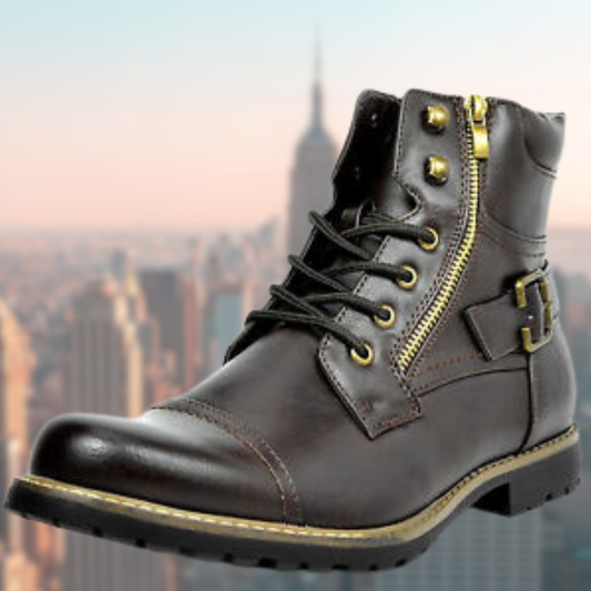 Botas de Moto de Hombre | Detalle Cremallera