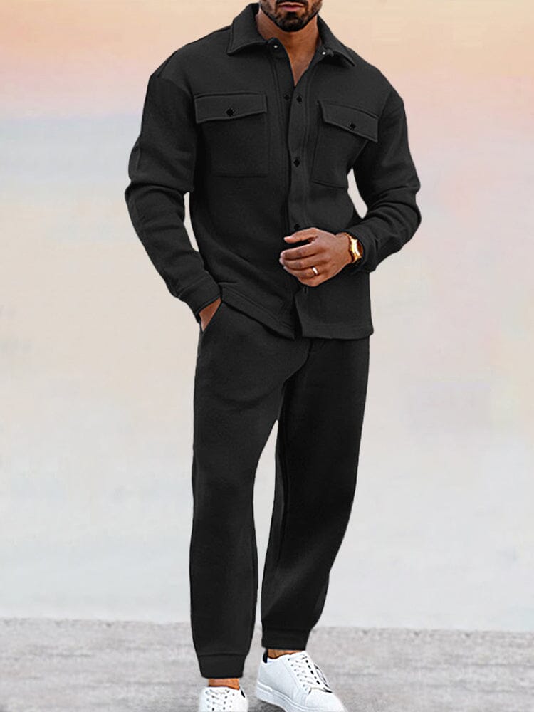 Conjunto de Hombre Dos Piezas | Camisa Abotonada