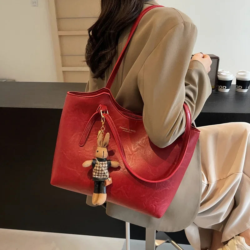 Mochila Tote de Mujer | Detalle Llavero