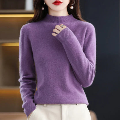 Suéter de Mujer con Cuello Alto | Corte Elegante