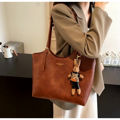 Mochila Tote de Mujer | Detalle Llavero