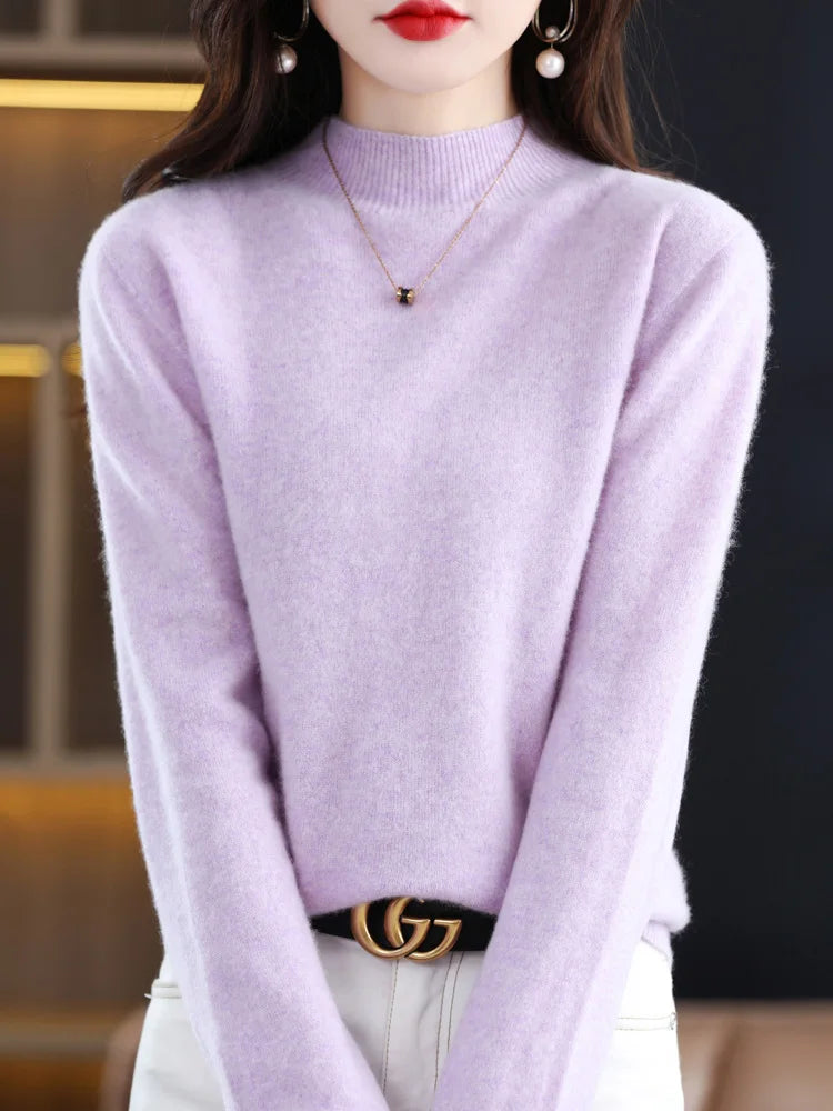 Suéter de Mujer con Cuello Alto | Corte Elegante