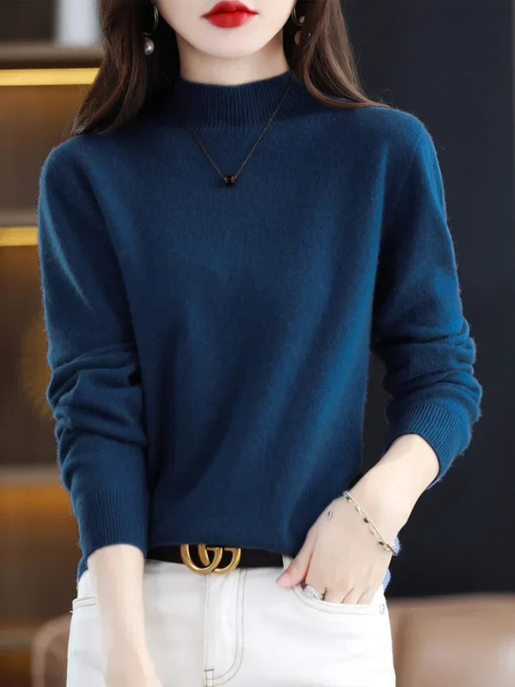 Suéter de Mujer con Cuello Alto | Corte Elegante