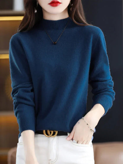 Suéter de Mujer con Cuello Alto | Corte Elegante