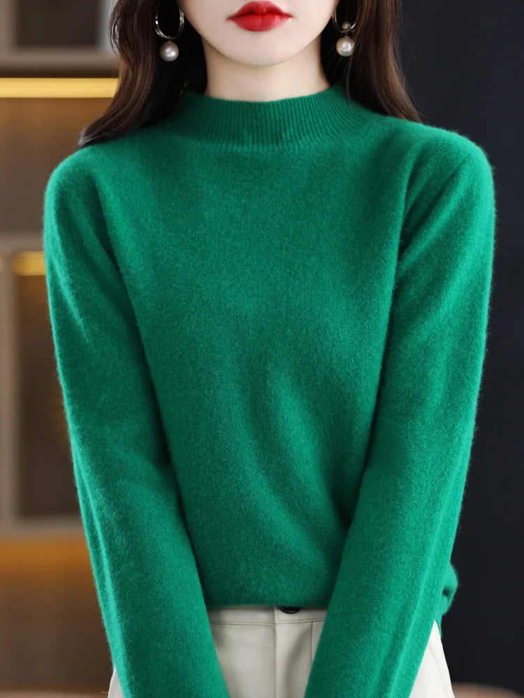 Suéter de Mujer con Cuello Alto | Corte Elegante