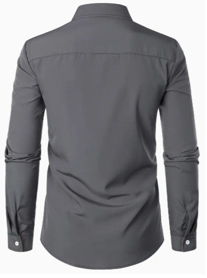 Camisa Casual de Hombre | Detalle en Contraste