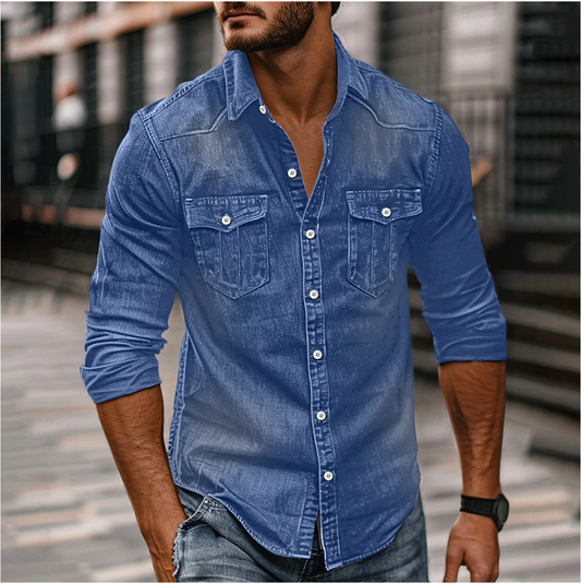 Camisa de Hombre | Bolsillos Clásicos