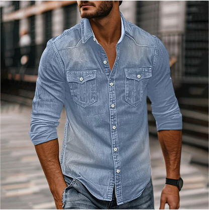 Camisa de Hombre | Bolsillos Clásicos
