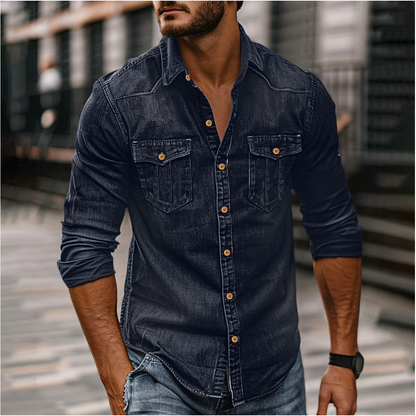 Camisa de Hombre | Bolsillos Clásicos