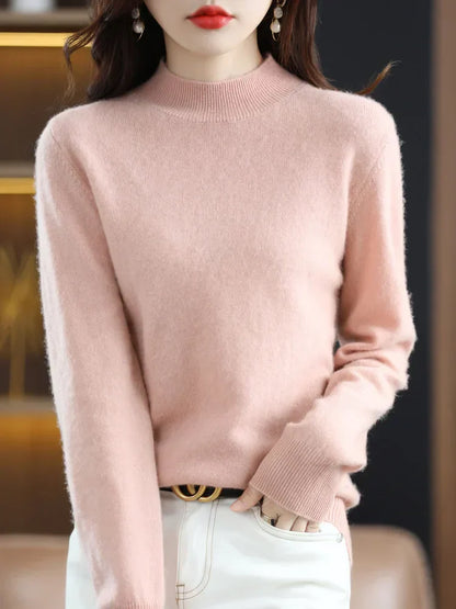 Suéter de Mujer con Cuello Alto | Corte Elegante