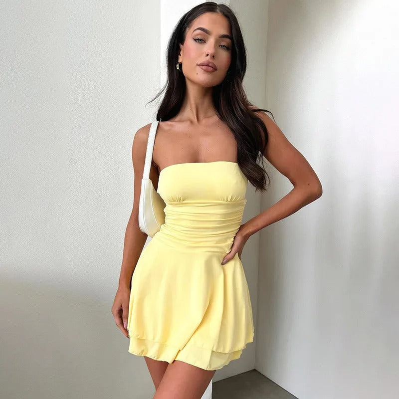 Sarai | Vestido de novia sexy - Carmen Modas Amarillo / S