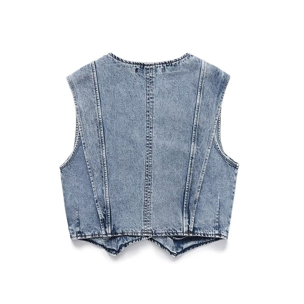 Sunni | Summer denim duo set