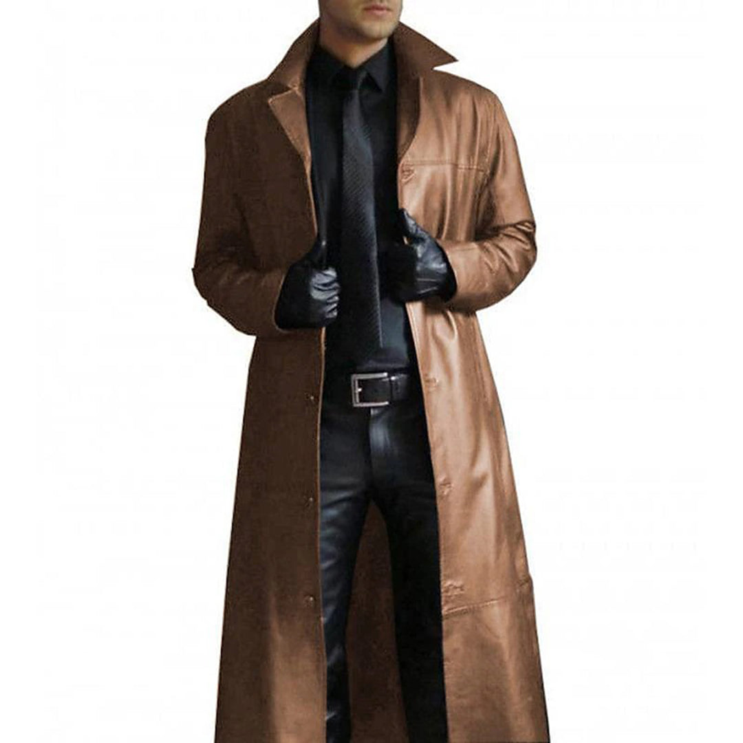 Abrigo Tipo Trench de Hombre | Largo