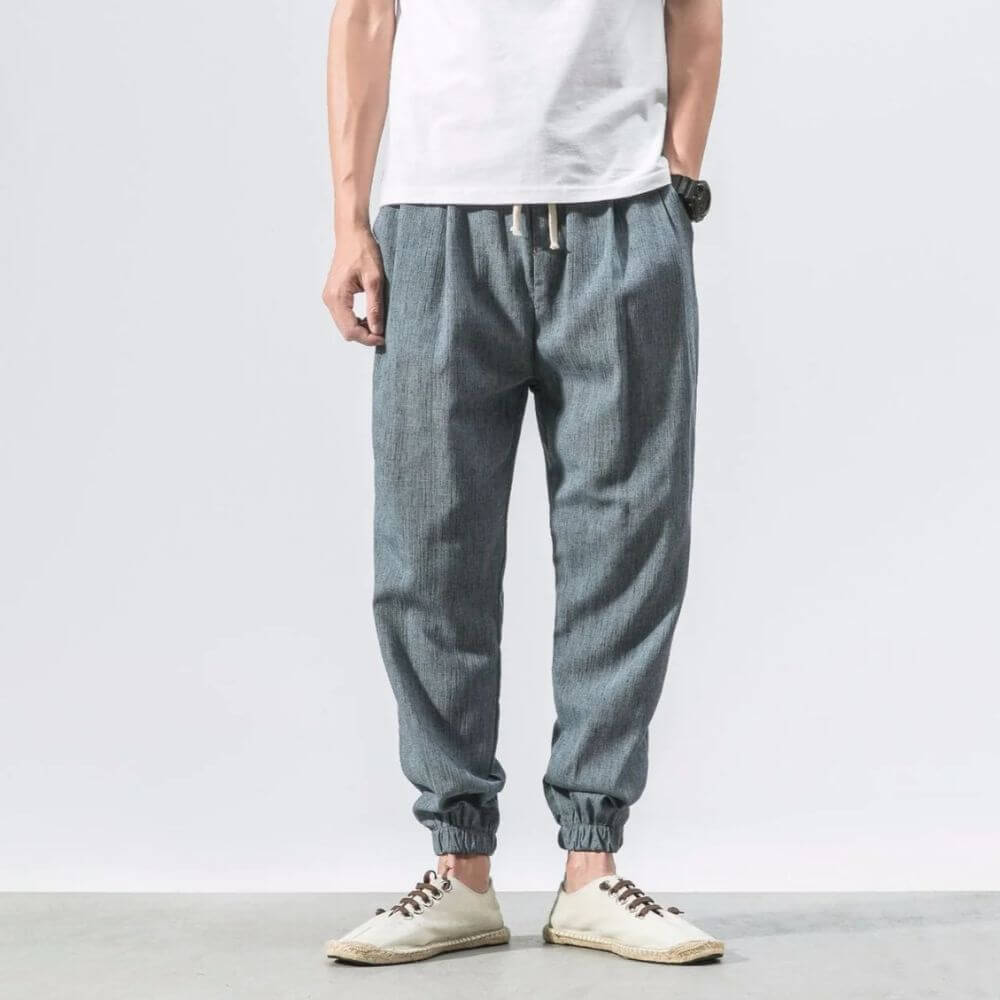 Pantalones de Verano de Hombre | Cordón Ligero