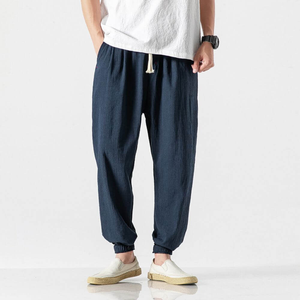 Pantalones de Verano de Hombre | Cordón Ligero
