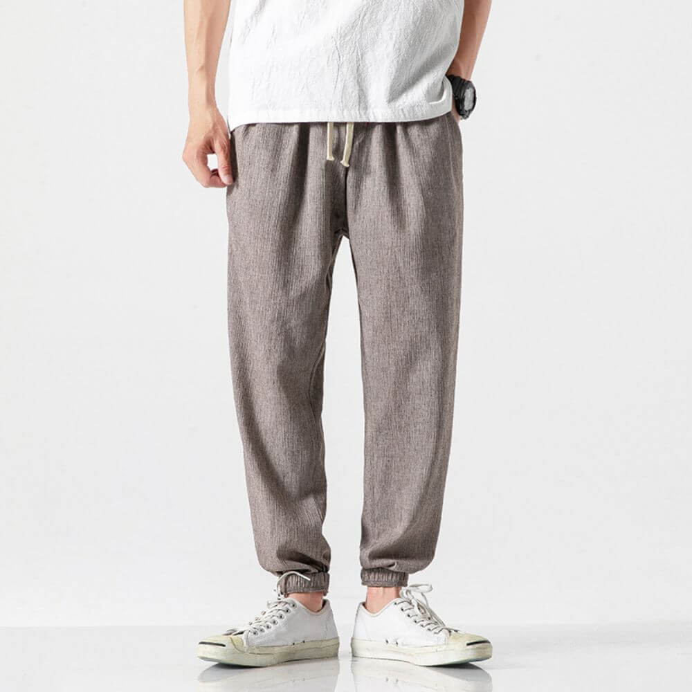 Pantalones de Verano de Hombre | Cordón Ligero
