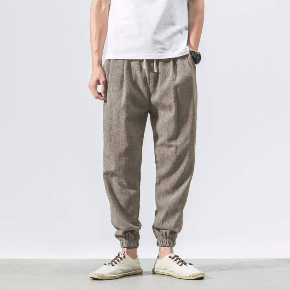 Pantalones de Verano de Hombre | Cordón Ligero