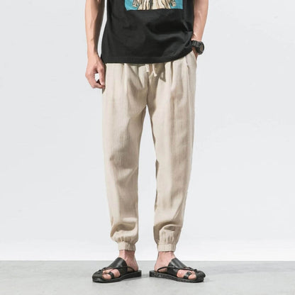 Pantalones de Verano de Hombre | Cordón Ligero