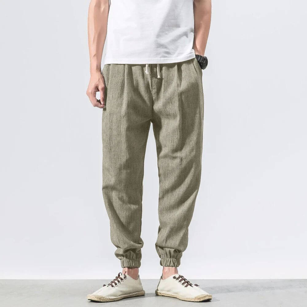 Pantalones de Verano de Hombre | Cordón Ligero