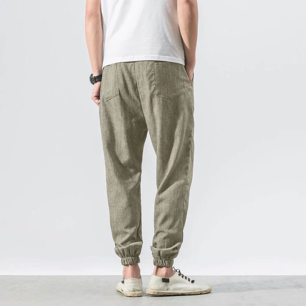 Pantalones de Verano de Hombre | Cordón Ligero