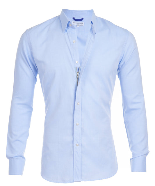 Camisa de Vestir de Hombre | Cremallera Frontal