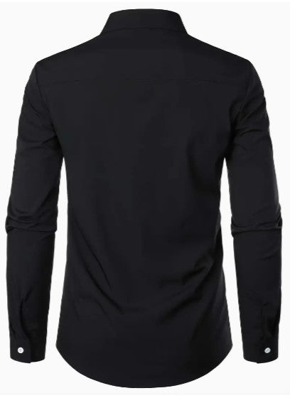 Camisa Casual de Hombre | Detalle en Contraste