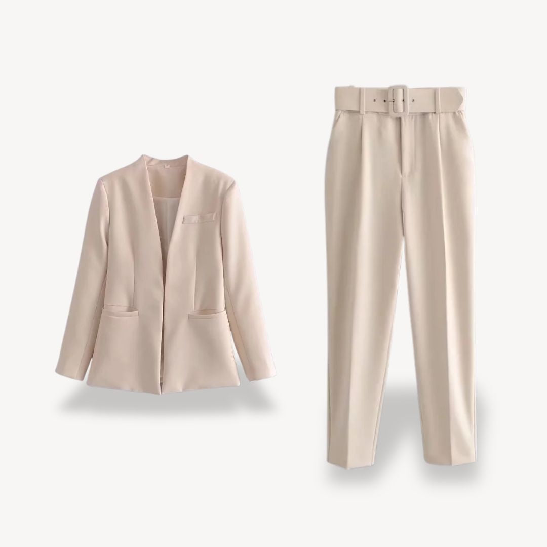 Conjunto de Blazer y Pantalón de Mujer | Dos Piezas