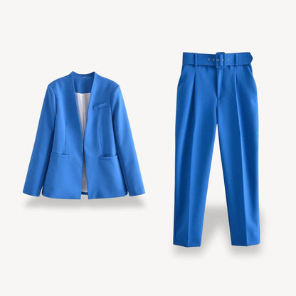 Conjunto de Blazer y Pantalón de Mujer | Dos Piezas