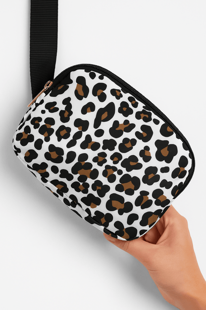 Bolso cruzado nylon estampado animal multibolsillos - Carmen Modas - Bags