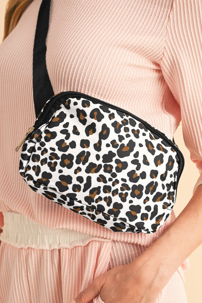 Bolso cruzado nylon estampado animal multibolsillos - Carmen Modas - Bags
