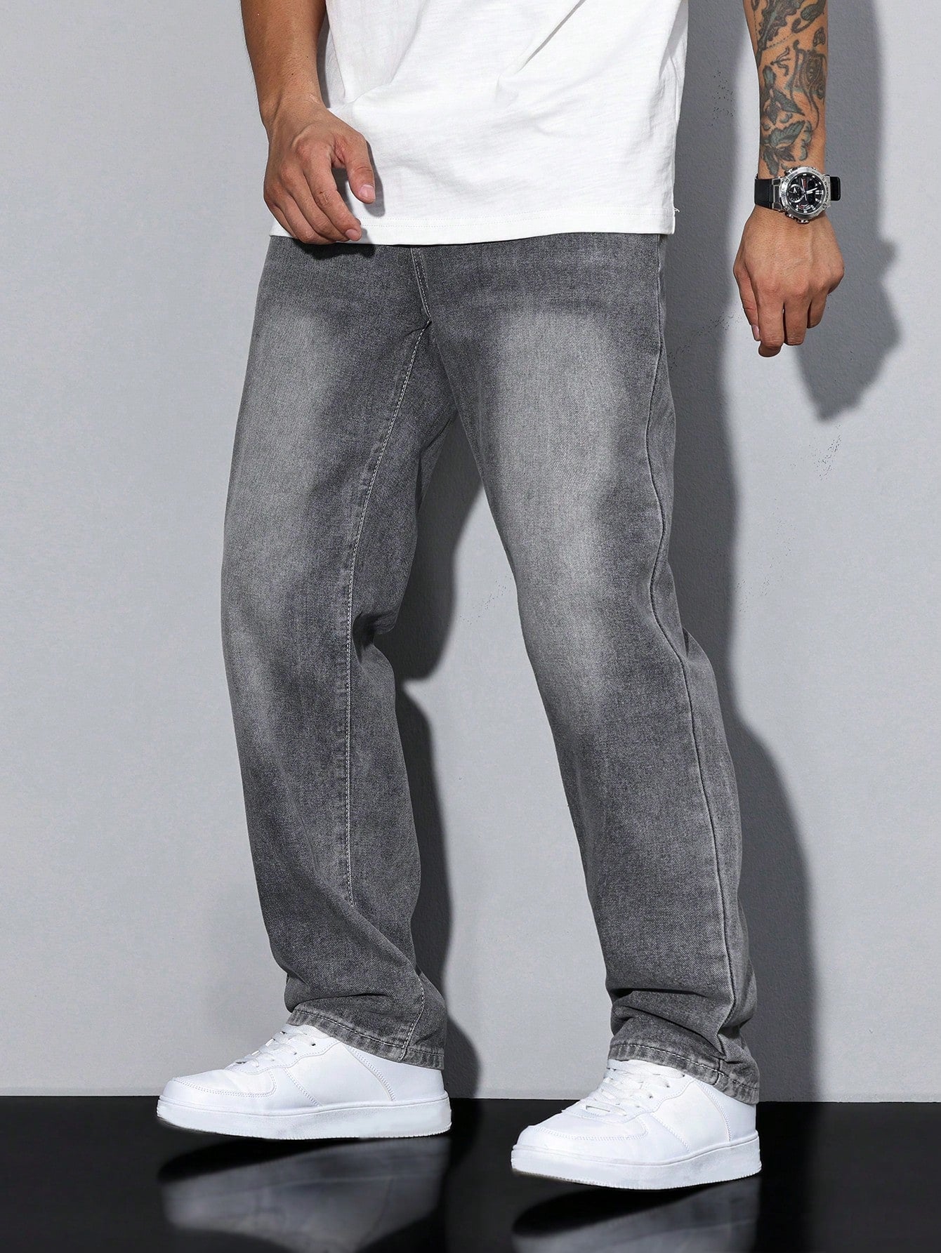 Pantalón Vaquero Casual de Hombre | Corte Recto