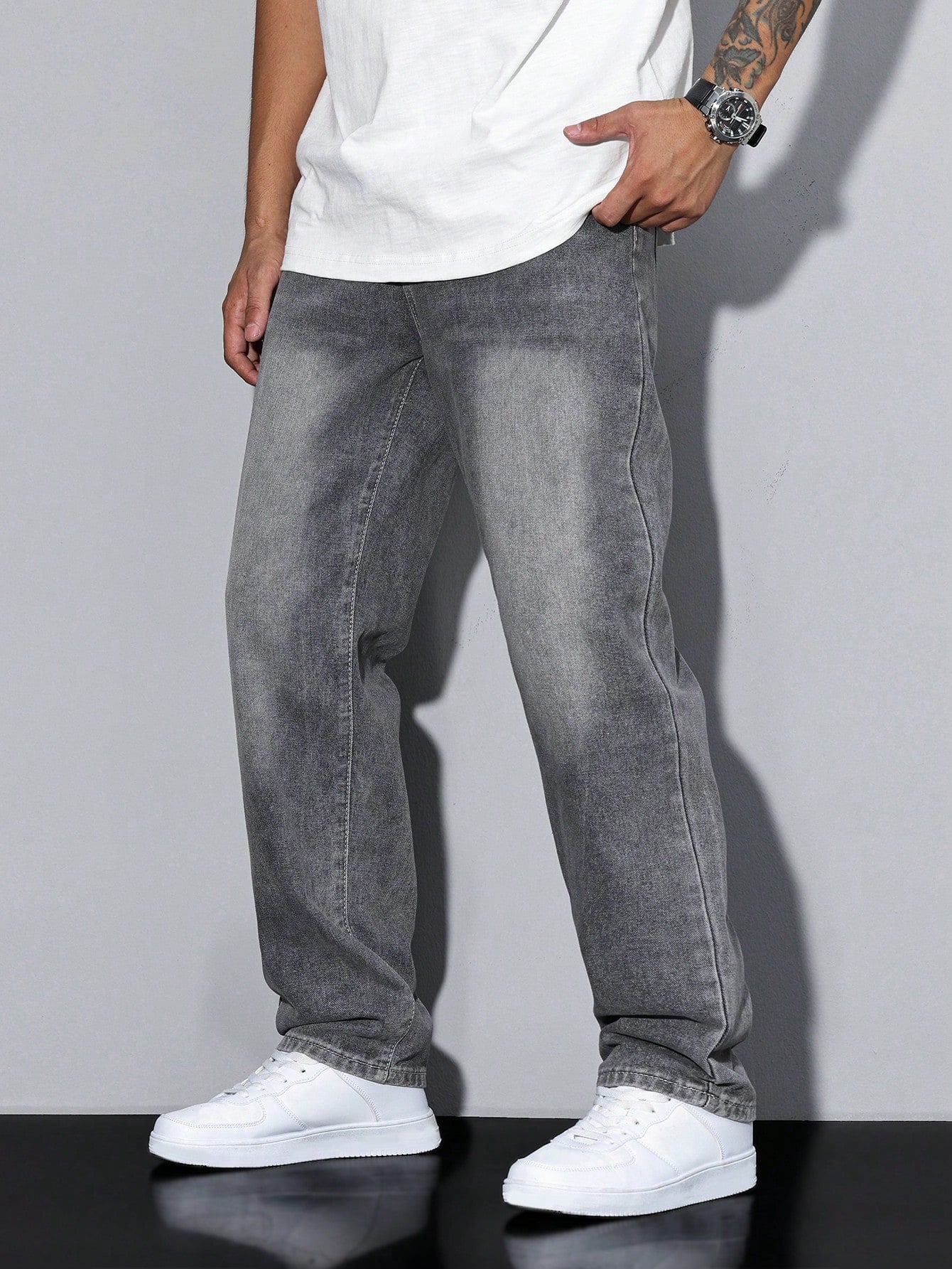 Pantalón Vaquero Casual de Hombre | Corte Recto