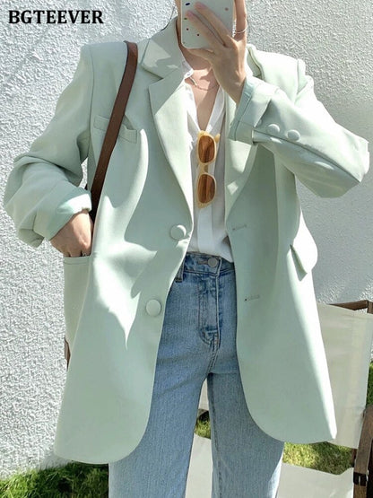 Blazer Mujer Oversize | Corte Relajado